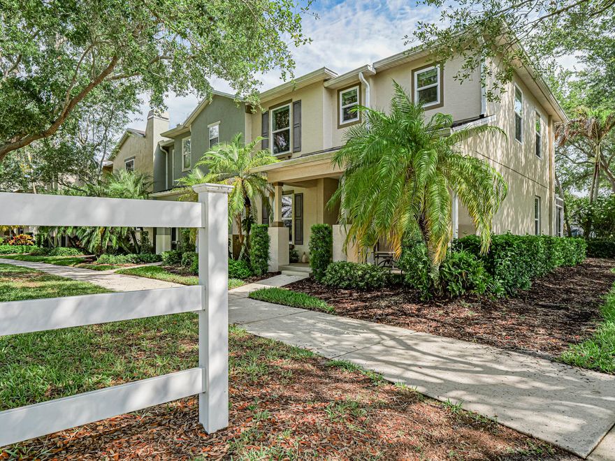 Come see this spacious lakefront 3/2.5 townhome with a den located in the beautiful golf community of Pointe West. This wonderful home features remodeled kitchen and primary bath, IMPACT WINDOWS, blk SS appliances, AC 23, WH 25, 2 car garage, and so much more. Close to shopping, restaurants, and the beaches. This is the best of what Florida has to offer!