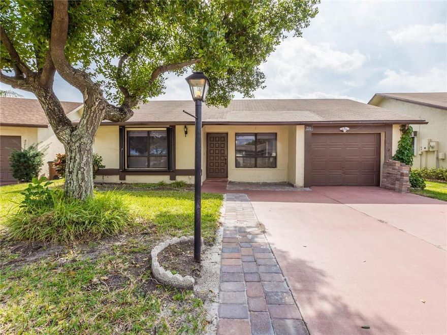 NRE ROOF COMING IN OCT. 2020 !!!VACANT EASY TO SHOW!!!! One of the best locations in The Meadows. Close to the Pool, Tennis courts and clubhouse.                                                                                                                                                                                                   Property is located on water, Kitchen and bathrooms have been recently updated. New A/C.