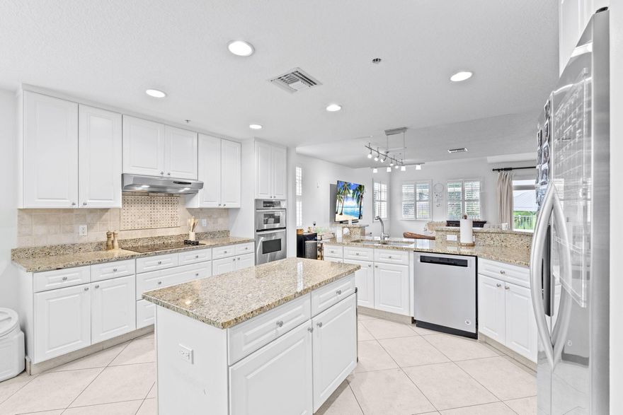 Welcome to Townhouse 7 at Olde Village Pointe, a spacious 3-bedroom, 3.5-bath townhome in the desirable coastal community of Lantana, FL. Built in 2006 and upgraded over the years, this well-maintained residence offers approximately 2,260 sq ft of interior living space and nearly 2,900 total sq ft, including two private patios.An open-concept floor plan features a generous kitchen with modern appliances and expansive living and dining areas. Intracoastal Waterway views are enjoyed from both floors, with two upstairs bedrooms offering serene water vistas and abundant natural light.Ideally located within walking distance to Lantana Public Beach, Publix, Walgreens, Eau Palm Beach, and a variety of restaurants and shops, with waterfront dining less than half a mile away.Communit