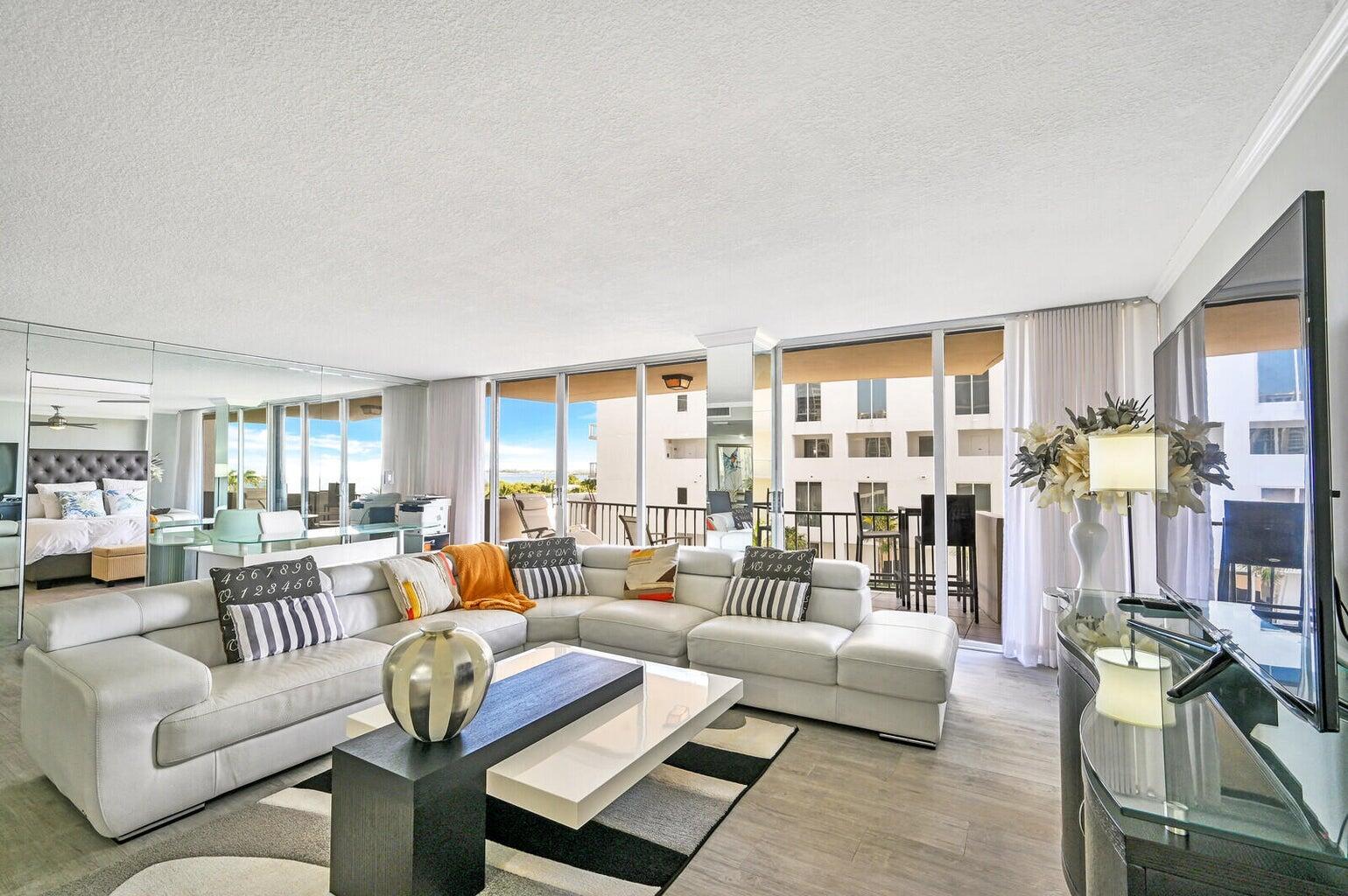 Welcome to 4200 N Ocean Drive, Unit 1-405 -- a beautifully furnished, turn-key condo offering stunning views of both the Intracoastal and the Ocean. This updated coastal retreat features sleek porcelain tile floors, a modern kitchen, and breathtaking views. Enjoy the convenience of an in-unit washer and dryer, with water and basic cable included in the rent. Situated in an oceanfront building, you're just steps away from the beach and everything sunny South Florida has to offer.