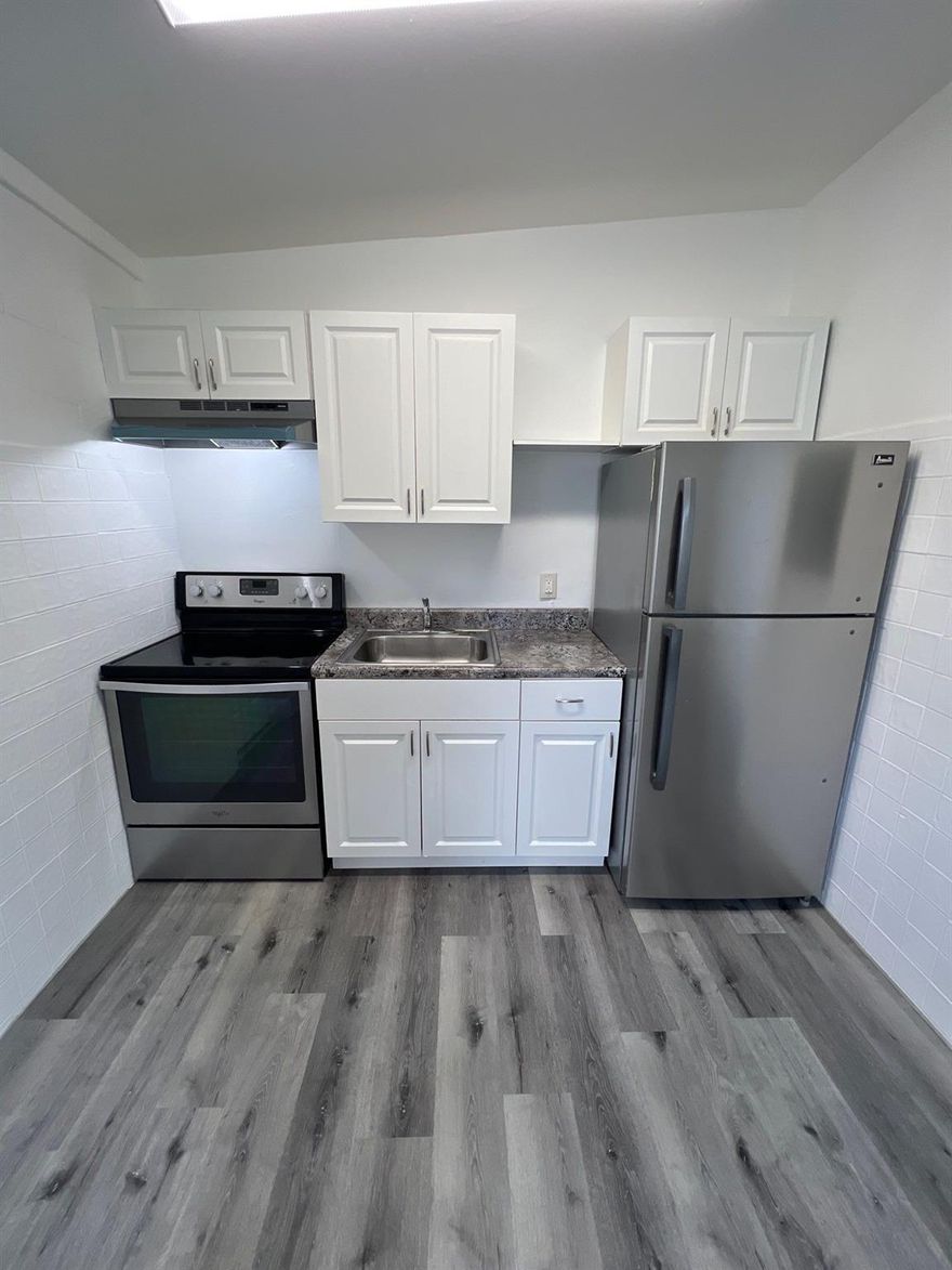 Beautiful 1 bedroom 1 bath unit available for rent. Landlord loves working with HAP. Unit features luxury vinyl floors, upgraded kitchen, freshly painted and ready for a new tenant. Rent includes water, sewer, trash.