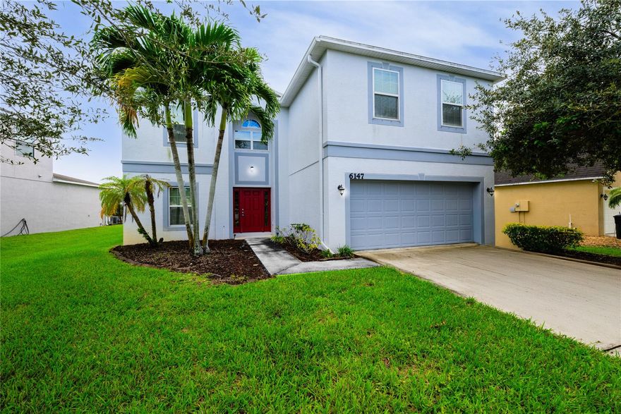THIS IS THE ONE! Beautiful, well-kept, single-family home in WINTERLAKES, PSL, with 2,878 sq. ft. under air. 4 spacious bedrooms, 2 full bathrooms & large Loft upstairs. Ground floor has Foyer, formal Dining Room, Guest Bathroom, large Bonus Room (suitable for playroom/office/or den), Laundry Room, Huge Living/Family Room, Dining area & well-equipped Kitchen with Stainless steel appliances, white cabinets, an Island & 2 generous pantries. Floors on ground level tiled, w/ carpet in formal dining area & family room. Stairs as well as upper level carpeted except bathrooms. Water views from all 3 secondary bedrooms upstairs & from Kitchen, Dining area & Family room. Very large, screened back patio with BBQ Grill & tranquil views of the lake. Refrigerator in Garage stays. Very reasonable Rent.