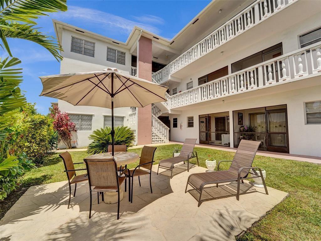 LIVE NEAR THE BEACH AND EVERYTHING ELSE, ON A BUDGET!! YOU WILL LOVE THE AREA!! SO MUCH!! Check it out... Cozy updated unit complete with impact windows in the heart of Hallandale!! This lovely space is ready for you. Perfectly located East of Federal HWY. A short 5 minute drive to the Beach, just half a block from Biscayne Blvd. With casinos, restaurants, supermarkets, and so much more at walking distance. Convenience stores are right across the street. Easy to show—schedule s showing today. 55 plus community. 680 minimum credit score required.