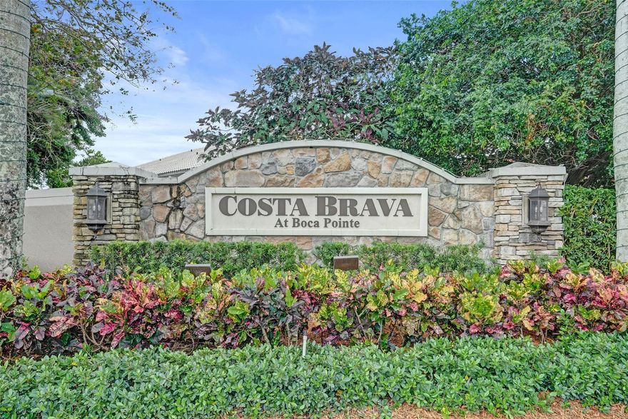 SPACIOUS, ONE-STORY Home offering OVER 2,000 SF of living space in an Exclusive, Manned-Gated Community of only 139 homes & with a HEATED Community Pool! This home features OPEN CONCEPT LR/DR + Den; a SPLIT BEDROOM PLAN; FRESHLY PAINTED INTERIOR & an EAT-IN-KITCHEN. A HUGE PRIMARY SUITE with 2 walk-in closets & a luxurious bath featuring dual sinks, separate tub & shower. NEW CARPET in ALL BEDROOMS & TILE FLOORS in main living areas. Separate laundry Room with full-size W/D, sink & extra storage + a LARGE SCREENED LANAI perfect for enjoying the FL lifestyle. Minutes away from EXCELLENT SCHOOLS, Restaurants, Shopping, Beaches, Houses of Worship & Boca Town Center Mall. Don’t miss this rare opportunity to lease a spacious, move-in ready home in a highly sought-after neighborhood!