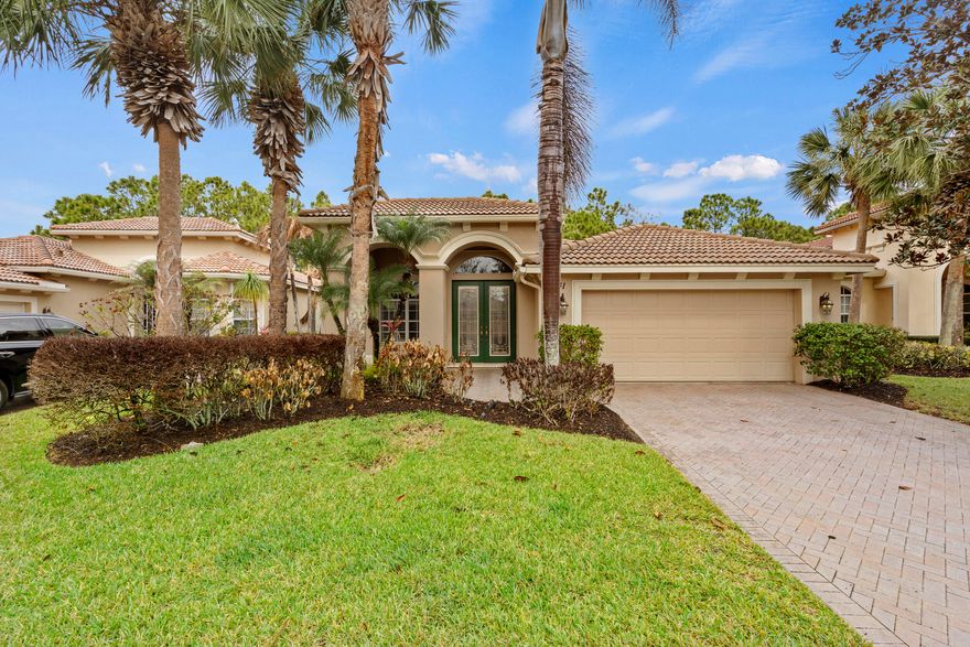 Set within the Maidstone enclave of PGA Village, this Kolter Medinah floorplan offers refined living in the Treasure Coast's premier golf communities. The 2,245-square-foot design features three bedrooms & three baths with bright, open living spaces ideal for everyday living & entertaining. The kitchen is appointed with newer stainless steel appliances & flows seamlessly into the main gathering areas. A spacious primary suite provides a comfortable retreat, while the preserve lot creates a natural backdrop for outdoor living. The home includes accordion storm shutters on all windows & doors & a brand new hot water heater. Residents enjoy access to 54 holes of championship golf & a state-of-the-art practice facility, minutes from spring training at Clover Park, home of the New York Mets! At the heart of PGA Village lies the renowned PGA Golf Club, one of Florida's premier public golf destinations and a facility owned and operated by the PGA of America. Recognized among the top golf resorts in North America, the club offers 54 holes of championship golf designed by legendary architects Tom Fazio and Pete Dye, delivering three distinctive courses that attract golfers from around the world.  The club features the Wanamaker Course, a classic Florida layout framed by wetlands, palms, and natural preserve landscapes; the Ryder Course, known for its strategic design and playability; and the Dye Course, a links-inspired layout celebrated for its creative bunkering and dramatic native surroundings. Together, these courses create a dynamic golf experience suited for players of every level while consistently appearing on national "Best Courses You Can Play" rankings.  Complementing the championship courses is a recently renovated 15-acre practice facility, designed to support both serious players and those refining their game. The facility features expansive practice ranges, short-game areas, putting greens, and advanced training technology, along with instruction and clinics led by PGA Professionals.  The campus also includes a six-hole short course, ideal for sharpening wedge play and enjoying a relaxed round, as well as a full-service clubhouse, golf shop, dining venues, and professional instruction programs.  Set within more than 430 acres of natural Florida landscape, PGA Golf Club delivers a complete golf lifestyle experience where championship play, professional instruction, and a deep connection to the traditions of the game come together in one of the Treasure Coast's most respected golf destinations.