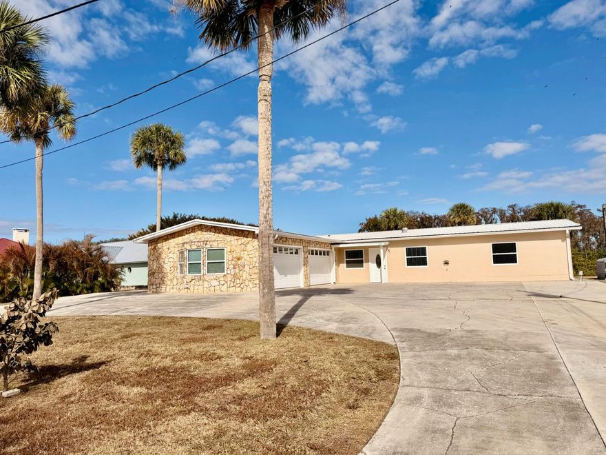 On TAYLOR CREEK~ This HIDDEN GEM is DESIGNED for ENTERTAINING! Exceptional WATERFRONT/ POOL home! Beautifully remodeled. Circular drive. 2922 Sf under air - 4616 TLA.  4 Bd/ 3 Ba, Two Master suites plus 4th Bd/office. 20x10 Galley kitchen, 12' counter, built in desk, bkfast nook and cabinets galore. 36x16 Family room with horseshoe bar seating for seven! (Let the good times roll!) Formal Living w/ fireplace and Dining room. 22x31 Garage.  Privacy fenced, Heated saltwater pool. 28x12 Screened patio with full 12x14 kitchen. Lovely walkway to Double dock w/2 lifts, FC station, power, water, party dock and 8x10 storage for fishing gear. Full RV hookup/sewer-on 6'' slab. Extra parking for boat. Generator and 500 Gal propane tank. 2 HVAC, 2 HWH. 20x20 party Pavillion w/ built in BBQ grill... AND Mature Mango and Avocado trees on 1/2+ Acre. THIS ONE HAS IT ALL! Make your DREAMS - Your REALITY!
Dimensi9ons are approximate, must measure for exact