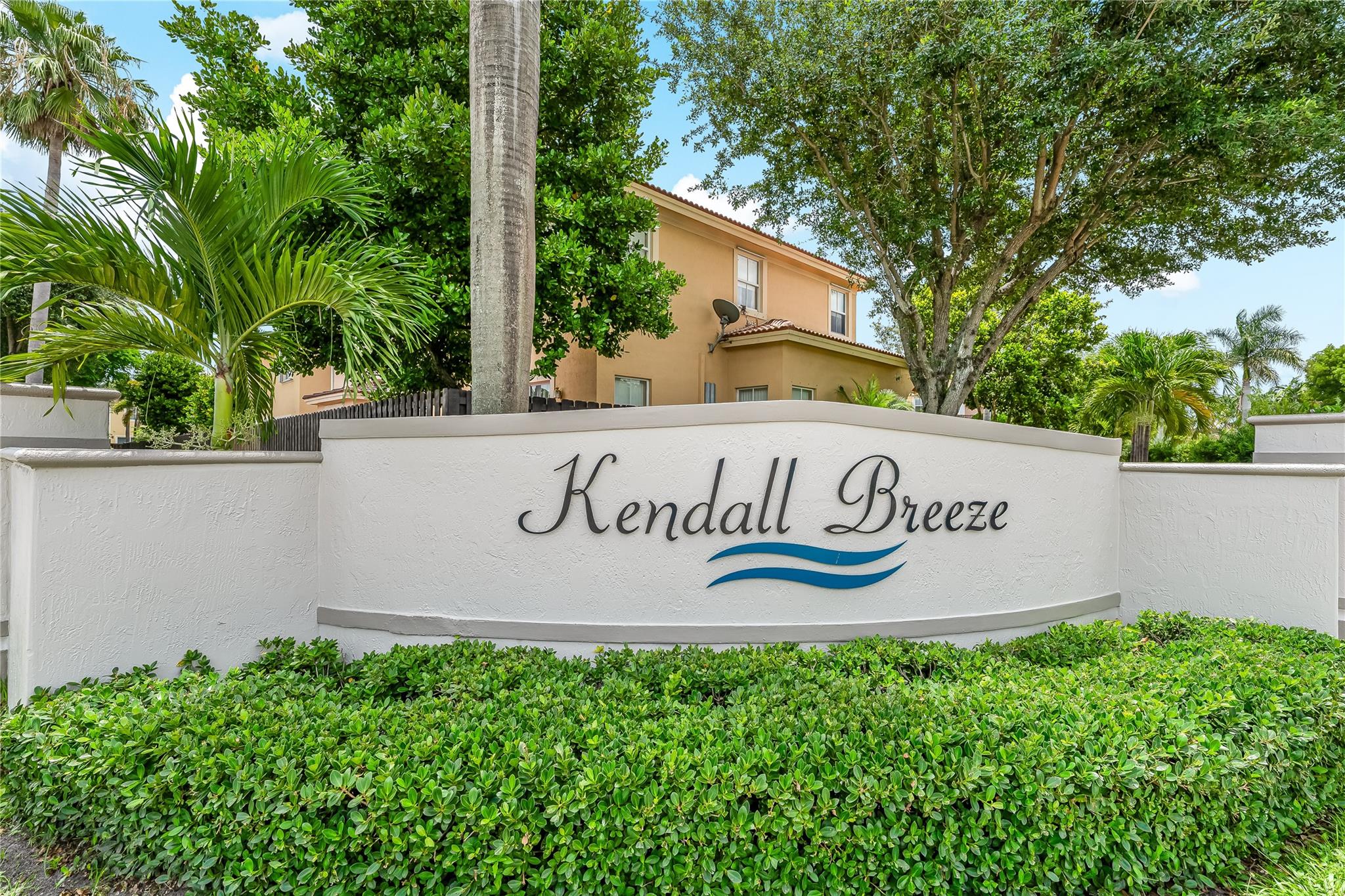 Here it is! You're new home! Freshly painted and newly remodeled townhome with 3 bedrooms and 2 bathrooms upstairs and a half bath downstairs. Centrally located in Kendall Breeze, convenient to the Turnpike and near shopping, dining and great schools! Recently renovated BRAND NEW KITCHEN! New hardwood cabinets, stainless steel appliances, quartz countertops. Brand new laminate flooring upstairs. Too many features to list. Ample storage with a 1 car garage and closets throughout. Upstairs laundry in unit for convenience. Come make this your new home today!