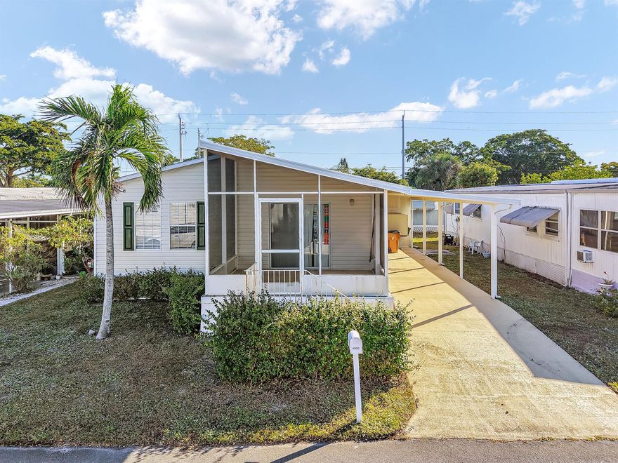 PRICE REDUCED!!! DON'T MISS THE OPPORTUNITY TO VIEW THIS BEAUTIFUL AND SPACIOUS 2 BEDROOMS, 2 BATHS WITH A POSSIBILITY FOR A 3RD BEDROOM AND ENCLOSED FLORIDA ROOM WITH A SEPARATE ENTRANCE. THIS HOME HAS LOTS OF POTENTIAL JUST WAITING FOR YOUR PERSONAL TOUCH. COUNTRY KNOLLS IS A 55+ COMMUNITY CLOSE TO THE DESIRABLE BEACH OF DEERFIELD. THE WORRY-FREE SOUTH FLORIDA LIFESTYLE, WITH AMENITIES GALORE. PERFECT FOR RETIREES.  LOT RENTAL $1066 INCLUDING WATER, SEWER, TAXES AND ALL AMENITIES.