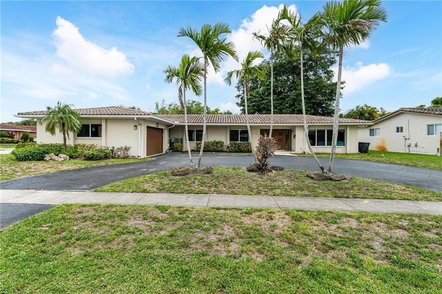 Location Location Location!!! This beautiful Home is situated on a corner lot with 4 Bedrooms 3 bathrooms, and a 2 car garage. Oversized kosher kitchen, 2 master bedrooms, large covered patio perfect for entertaining. All new pipes, new flat roof, new electric panel inside and out, ac and water heater is only 4 years old. Kitchen and bathrooms have been updated. Walking distance to houses of worship.