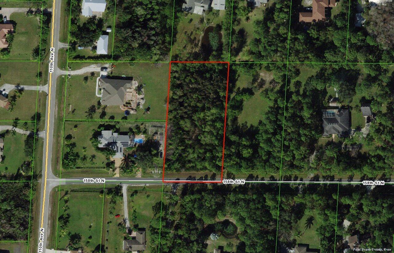 New Price! This is your opportunity! 1.25 acre lot on a paved road surrounded by nice homes in Jupiter Farms. Great Location! Heavily Treed lot with beautiful Pines and Palmettos. The location includes an A - Rated school system, no hoa/association, spacious and peaceful living while being a convenient distance to the city & beaches.
