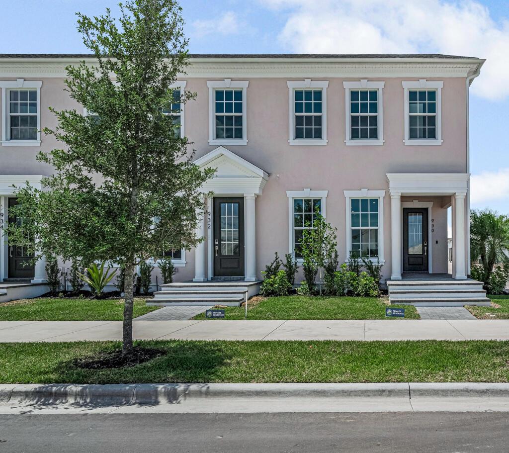 Experience the comfort and style of The Prairie model by Mattamy Homes, located in the highly anticipated Newfield community in Palm City, Florida. This newly built two-story townhome features 3 bedrooms, 2.5 bathrooms, and approximately 1,834 square feet of well-designed living space with a 2-car garage. The open-concept layout offers a bright and spacious living and dining area that flows into a contemporary kitchen equipped with a large center island, pantry, and ample cabinetry. Upstairs, the luxurious primary suite includes a walk-in closet and private bath, with two additional bedrooms, a full bath, and a convenient laundry room completing the second floor. Designed for modern living, this townhome showcases clean finishes, energy efficiency, and low-maintenance appeal.