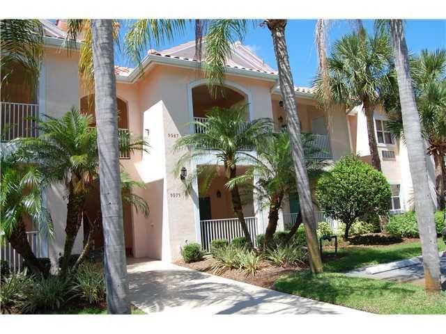 LOCATION! This fully furnished studio charming has a large bed sitting room with full bath, kitchen and , washer & dryer just outside the door and a storage area. It is located in the heart of PGA Village and just a short walk to the PGA Club, restaurants. Just outside the unit is the neighborhood pool and residency includes access to the Island Club, the community club house with another pool, fitness, tennis, pickle ball and social. Rent includes, water, electricity, internet and basic cable.
