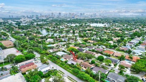 A home in Miami