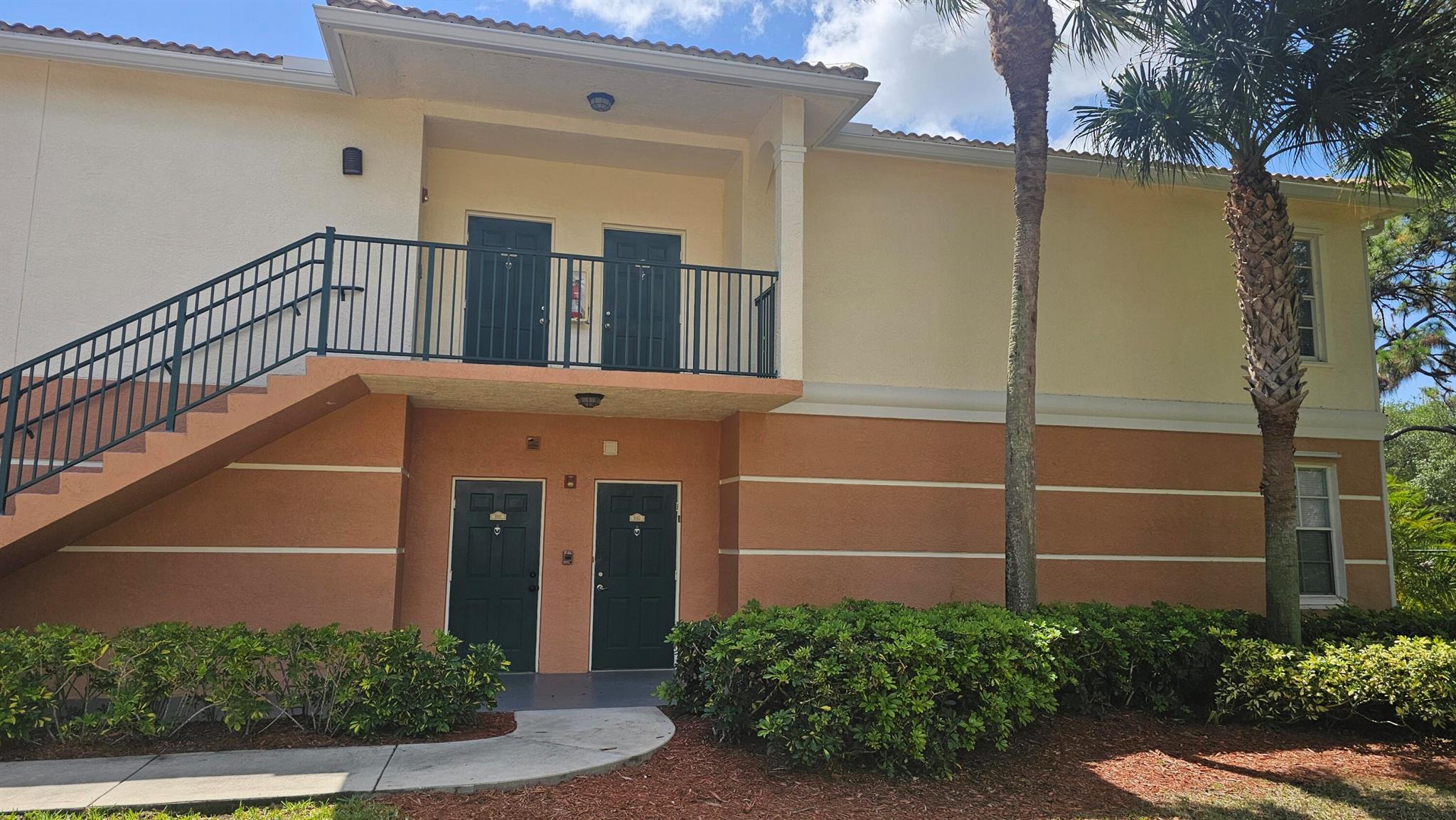 Beautiful 1st floor end unit in a gated community with gym and pool. Right in the heart of Palm Beach Gardens. 2 Bedrooms 2 bath all updated with an additional sunroom that can be used as an office.