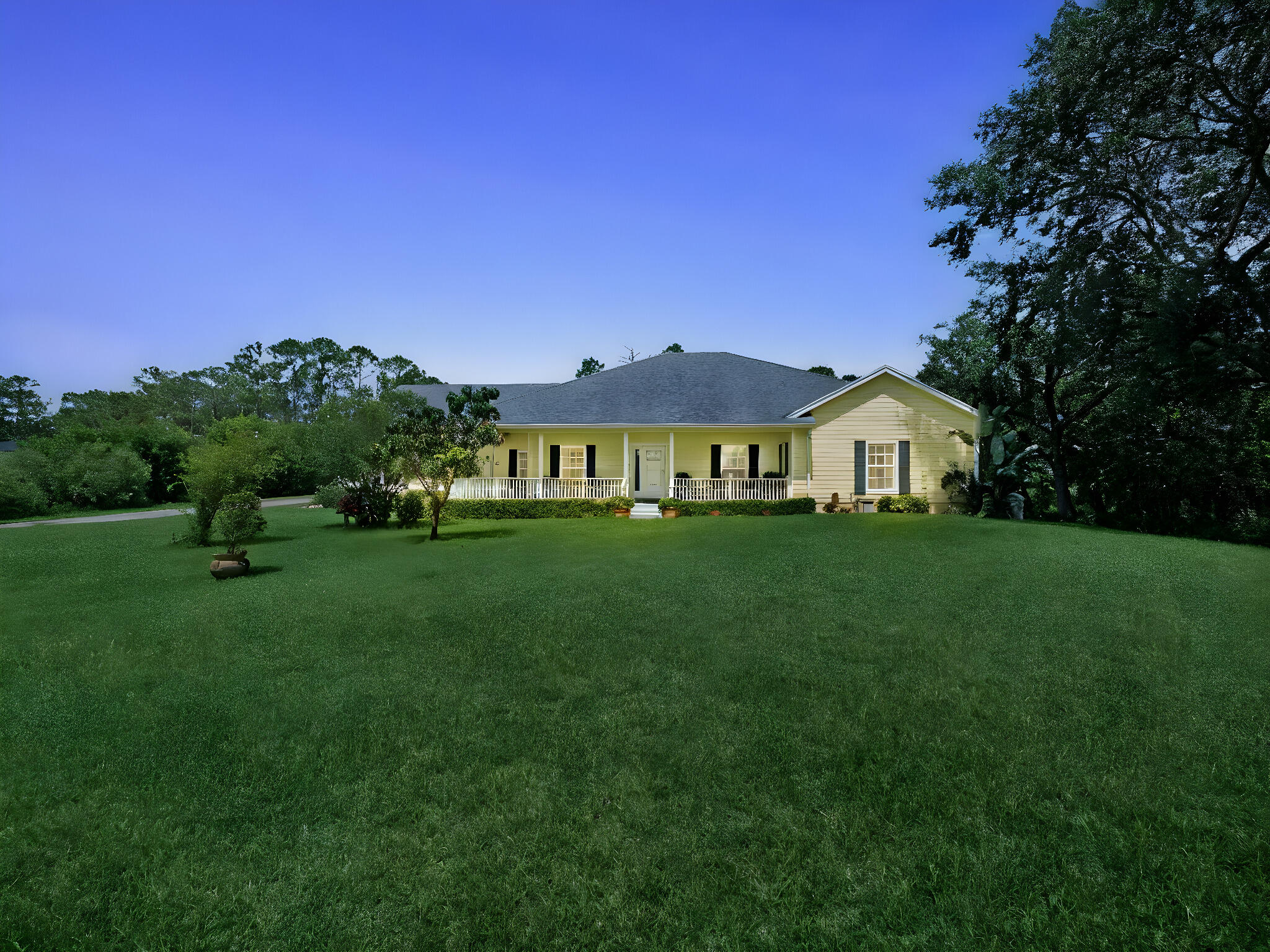 Private acreage-living on this 2.3+ ACRE property w/ a pool CLOSE to the beach (15~ minutes) and convenient location to Downtown Fort Pierce so you can also enjoy your coastal lifestyle, too! This 5 bedroom + Den, 3 bath estate sits on a 1.15-acre raised lot plus the adjacent vacant parcel (1.15 acres) with lots of mature oak trees is included in purchase of this property, Parcel ID 140743200350003. Enough space for your RV, boat, four-wheelers, so you can live your dream farm life by the beautiful Treasure Coast. This equestrian community is NO cookie cutter place and offers privacy with 300+ acres of beautiful preserve surrounding the homes.