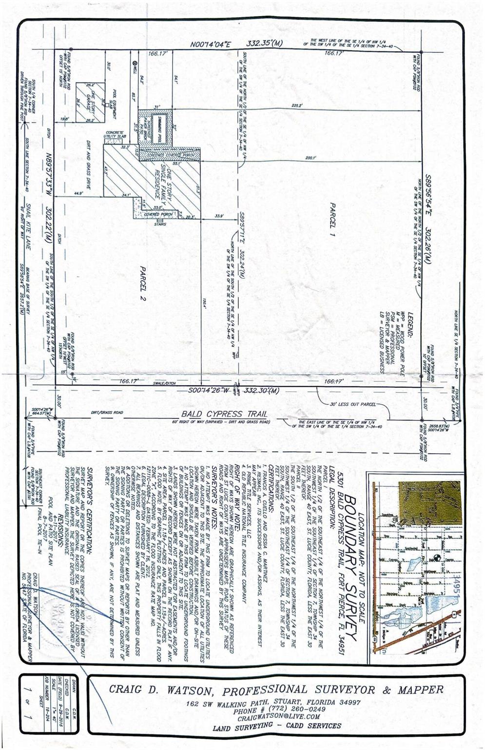METES AND BOUNDS - Residential