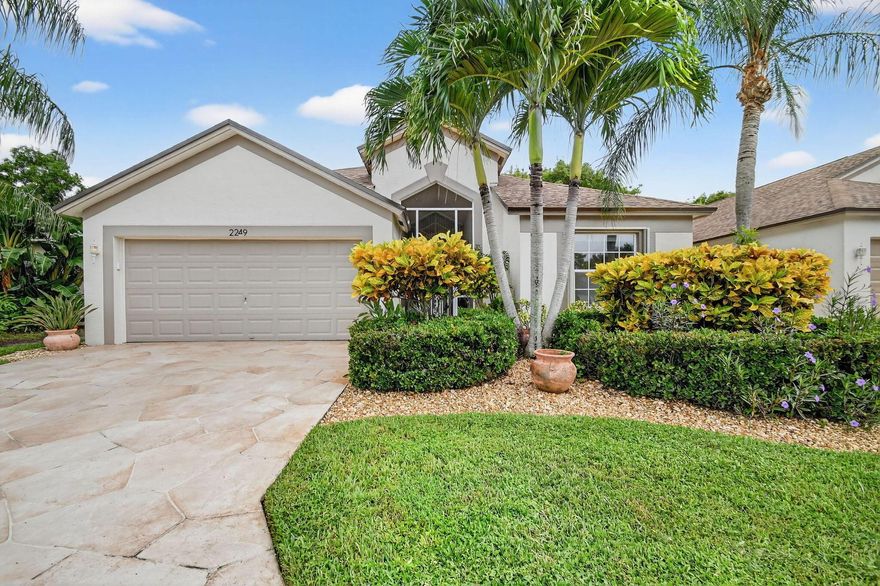 Welcome home! Discover comfort, style, and peace of mind in this beautifully updated and meticulously maintained 3 bedroom, 2 bath waterfront home, perfectly situated on a quiet cul-de-sac. This fully furnished property is the ideal retreat, vacation home, or full time residence offering both modern upgrades and serene water views. Step inside to find a spacious split bedroom floor plan designed for privacy and functionality. The home features high ceilings and an open concept layout, creating a bright and airy atmosphere throughout. The eat-in kitchen features granite countertops, stainless steel appliances, abundant cabinetry, and a layout perfect for cooking and entertaining. Recent upgrades include a new roof (2024), new AC system (2025), new appliances, accordion shutters and more...