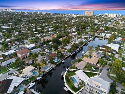 Tiny photo for 2421 NE 50th Street, Lighthouse Point, FL 33064 (MLS # B26037684)