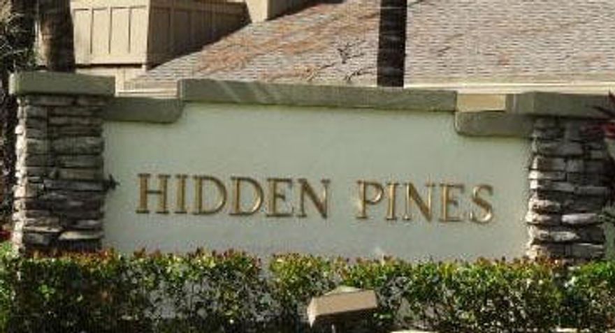 Beautiful 2 bedroom townhouse in Hidden Pines.  Both bedrooms have en suite bathrooms and the second story loft is a great office space or could acoomodate another bed.  Courtyard in front is fenced and private and screened patio in rear is also private and fenced.  Two car garage is plenty of room for extra storage and cars.  Pet friendly.