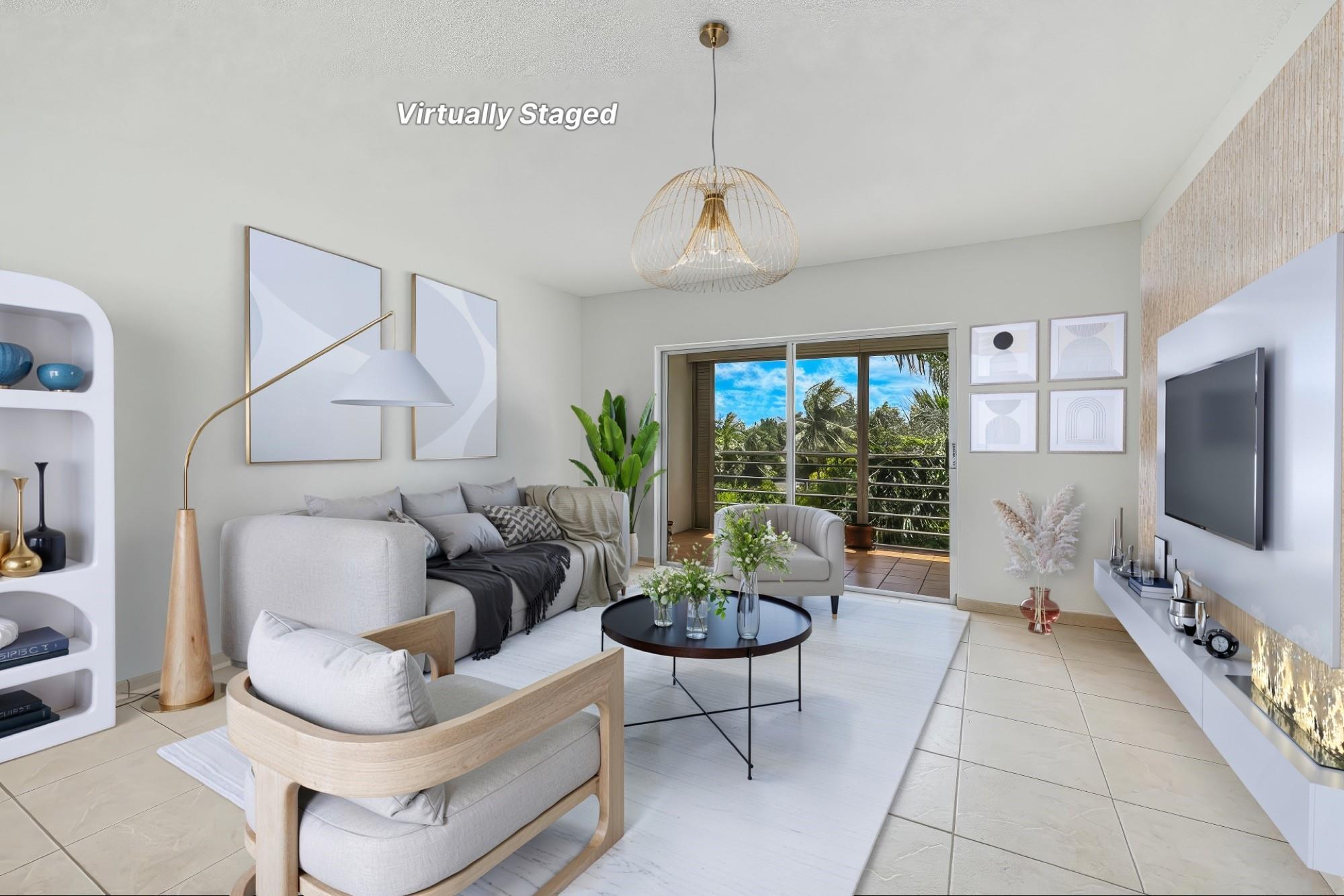 Amazing river and skyline views from this large, light and bright top floor 2bed/ 2 bath corner unit! New ceramic flooring throughout, baseboards, newer stainless appliances (2022), Newer AC (2022), newer hot water heater (2022) including plumbing supply lines. Conveniently located to Oakland Park, Wilton Manors and the beach!