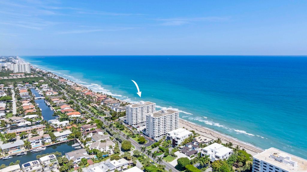 Photo of 4505 S Ocean Boulevard #203, Highland Beach, FL 33487 (MLS # B26009411)