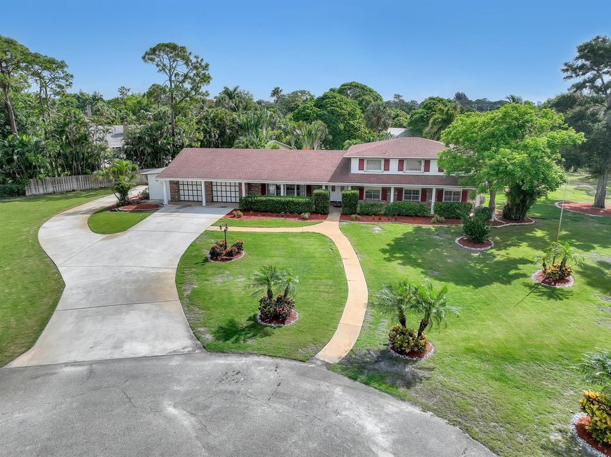 Sprawling 5-Bedroom, 3-Bath home on Over an Acre with Pool. Discover this rare opportunity to own a one-of-a-kind ranch-style home tucked away on a peaceful cul-de-sac in a quiet little city. Situated on over an acre of land, this property offers the perfect blend of space, privacy, and convenience--just minutes from shopping, dining, and major airports.The sprawling 5-bedroom, 3-bath layout provides plenty of room for family, guests, or flexible living, with oversized living spaces designed for comfort and versatility.Step outside to your own private retreat, featuring a beautiful pool and expansive grounds--ideal for relaxation, entertaining, or simply enjoying the serenity of the setting. With its rare combination of land, location, and lifestyle, this property is truly one of a kind.