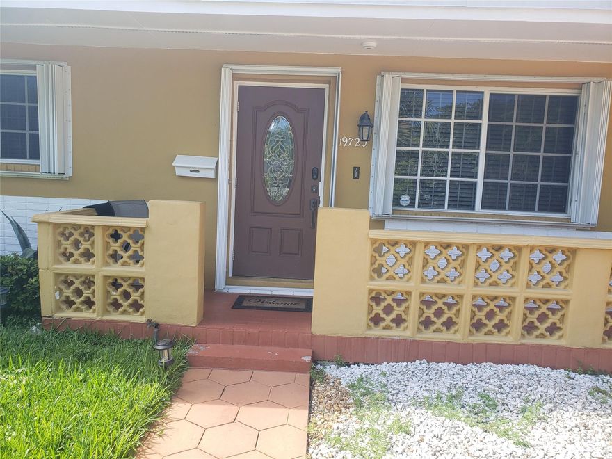 CHARMING AND SPACIOUS HOME IN VERY GOOD CONDITION TRUE 4 BEDROOMS 3 BATHROOMS LIVING AND  DINING PLUUS LARGE FAMILY ROOM LOCATED IN NICE QUIET FAMILY COMMUNITY CLOSE TO SCHOOLS WITH EASY ACCESS TO MAJOR TRANSPORTION ROUTES AND CALIFORNIA CLUB MALL,AVENTURA GULFSTREEM PARK MIAMI DOLPHINS HARD ROCK STADIUM FOR YOUR SPOPPING AND ENTRETAINMENT  PROPERTY FEATURES IRON FENCED YARD STAMPED CONCRETE DRIVEWAY HURRICANE SHUTTERS NICELY LANDSCAPED YARD WITH FRUIT TREES OWNER OCCUPIED AND SPOTLESS INTERIOR  WELL MAINTAINED LANDSCAPE..VERY MOTIVATED SELLER