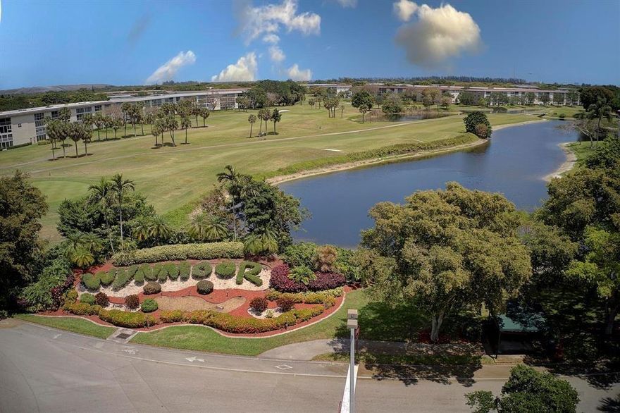 SELLER IS MOTIVATED & PRICED TO SELL! Check out this beautiful FIRST-FLOOR condo in a vibrant 55+ gated community, move-in ready & designed for comfortable living. 2BR & 2BA includes an in-unit washer and dryer, with appliances replaced in 2019. The back of the unit is equipped with hurricane shutters for added safety. Enjoy outdoor living on the screened travertine patio, conveniently located within walking distance to the community pool. This exceptional community boasts a stunning 50,000 sq. ft. clubhouse & resort-style amenities, bus transportation included in the maintenance. Dine at the on-site restaurant, play on the 18-hole golf course, or indulge in tennis, bridge & billiards. Located close to highways, restaurants& shopping offering a perfect blend of leisure and convenience.