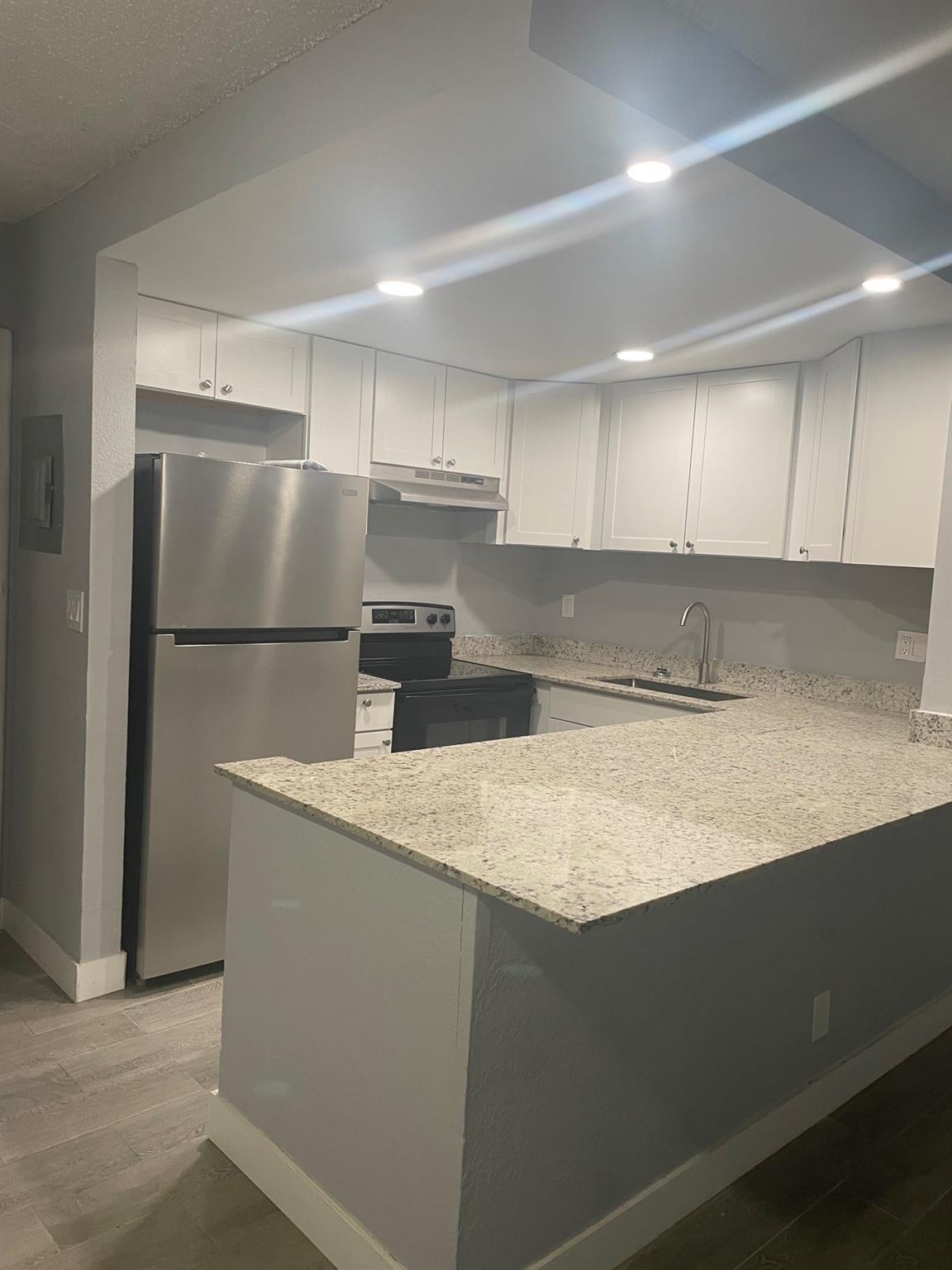 Fully remodeled 1 bedroom 1 bath in Olive Glen. New tile flooring, new kitchen including cabinets, granite countertops and appliances. New bathroom. Rapid approval and move in possible.