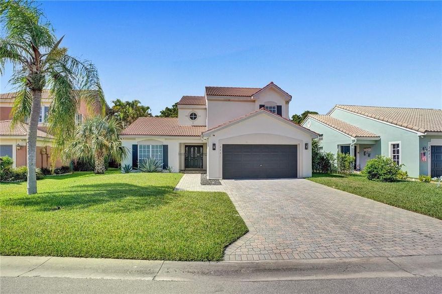 Stunning Wildwood Estates home just hit the market in Coconut Creek. This substantially and beautifully remodeled home features a first floor consisting of an open and airy living room and dining room, a bedroom, a full bathroom with frameless-glass shower, and a family room that combines with the kitchen featuring quartz countertops with waterfall design, tall glossy grey cabinets, and stainless-steel appliances. Step outside and enjoy the secluded yard featuring a brilliant screened-in pool crowned with a travertine limestone pool deck, perfect for entertaining guests or private enjoyment alike. Upstairs are the 3 additional bedrooms, including the master suite featuring vaulted ceilings with skylights, a freestanding bathtub, dual sinks, and a balcony overlooking the pool.