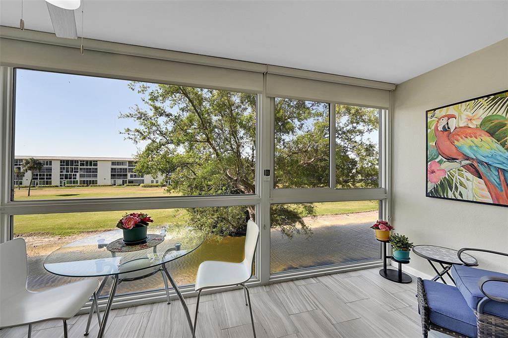 DESIRABLE, TURN-KEY/FULLY FURNISHED, TASTEFULLY DECORATED & TOTALLY REMODELED 2BEDROOM/BATH WITH PANORAMIC GOLF/LAKE VIEWS LOCATED IN THE HEART OF WYNMOOR. BEAUTIFUL OPEN KITCHEN WITH NEWER CABINETS + SS APPLIANCES AND QUARTZ COUNTERTOPS. PORCELAIN FLOORS THROUGH-OUT. REMODELED AND DESIGNED BATHROOMS WITH NEWER VANITIES + SHOWERS. COME SIT IN THE BALCONY AND ENJOY THE BEAUTIFUL VIEWS FROM THE ENCLOSED LANAI WITH HIGH IMPACT WINDOWS AND BLINDS. A/C (2017), WH (2019) +ELECTRICAL PANEL (2022). WYNMOOR IS A 55+ COMMUNITY THAT HAS TONS OF AMENITIES LIKE: RESTAURANT, GOLF, TENNIS + PICKLEBALL COURTS, CLUBHOUSE, THEATER, FREE TRANSPORTATION AND MUCH MORE. THIS IS PERFECT FOR SOMEONE LOOKING TO BRING JUST HIS SUITCASE. A MUST SEE!