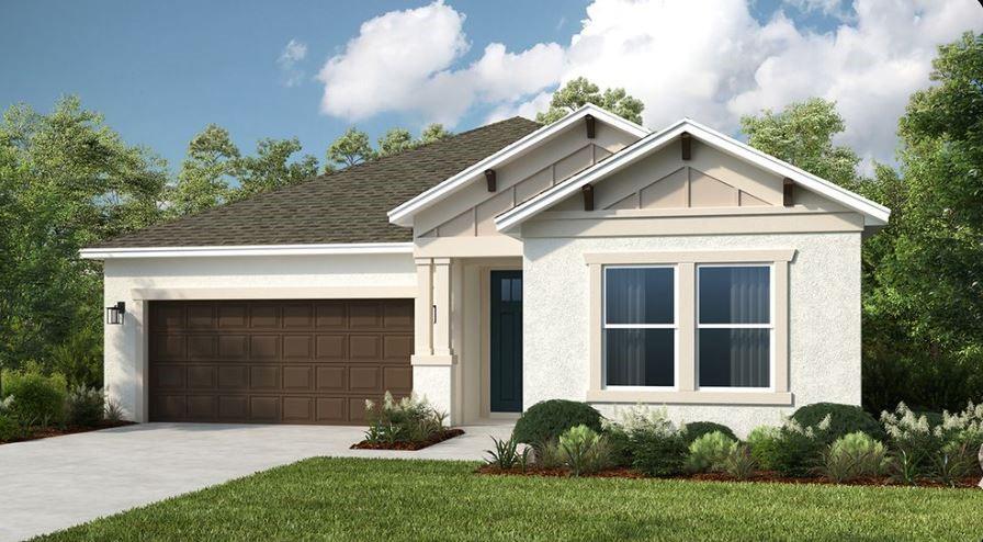 MLS#F10497277 REPRESENTATIVE PHOTOS ADDED. New Construction - September completion! Welcome to the Antigua at Central Park, a stylish one-story home designed for comfort. The open layout includes a spacious gathering room, dining area, and a kitchen with quartz countertops, a large island, and walk-in pantry. The private primary suite features a generous walk-in closet and a bath with dual sinks and a large shower. Three secondary bedrooms are thoughtfully arranged, with two sharing a bath and one having its own. Impact windows throughout add security and energy efficiency. Structural options added include: Pocket sliding glass doors at gathering room, 8' interior doors, whole house impact windows, and extended tile flooring into primary suite and walk-in closet.