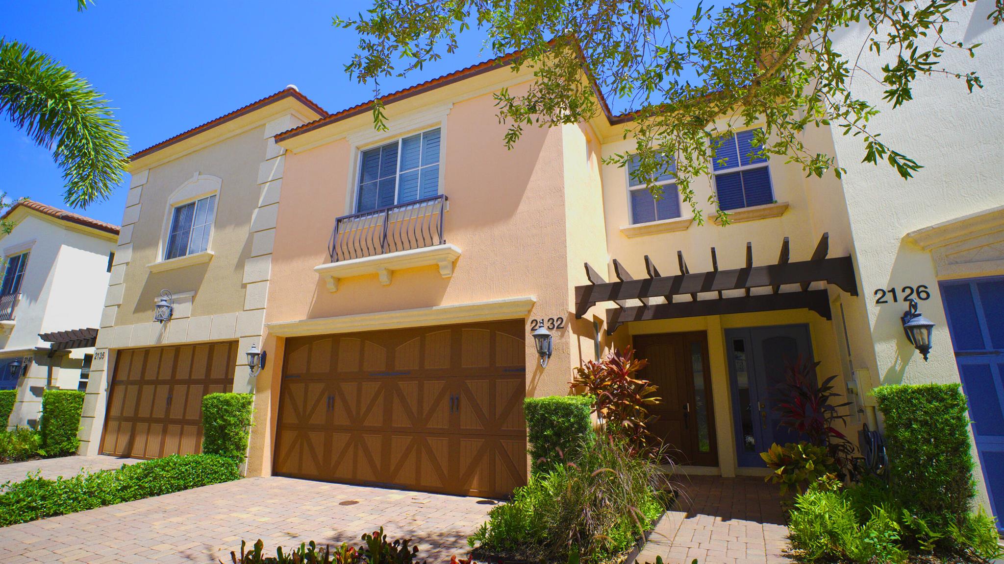 Welcome to Oakton Preserve, an intimate gated community of just 117 homes in the heart of West Palm Beach. This spacious 3-bedroom, 2.5-bath townhouse with a 2-car garage combines comfort and style, with interiors professionally designed by an interior decorator.Enjoy a open-concept layout and a large patio overlooking the lake, the perfect spot to greet the sunrise each morning. The home offers plenty of space for entertaining, abundant natural light, and optional furnishings for a move-in-ready experience.At Oakton Preserve, residents enjoy a tranquil, fully equipped clubhouse, spa like pool, all in a secure setting with lush landscaping and easy access to shopping, dining, major highways, and downtown West Palm Beach.