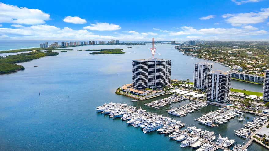 Unlock the potential in this spacious 2-bedroom residence at Lake Point Tower in North Palm Beach. Featuring an expansive open floor plan and desirable split-bedroom layout, this unit offers an ideal canvas to create your dream coastal retreat. Both bedrooms are positioned on opposite sides for privacy, with generous square footage, walk-in closets, and a large primary bath ready to be reimagined into a luxurious escape. This mostly original unit presents a rare opportunity for customization, allowing you to design a modern interior tailored to your style while maximizing the already open and airy footprint. Lake Point Tower has recently completed a stunning pool renovation, creating a resort-style setting overlooking the Intracoastal Waterway.   Enjoy breathtaking views stretching to the ocean and across to Singer Island—some of the most beautiful vantage points in the area. A perfect opportunity for buyers looking to renovate and capitalize on location, layout, and views.
