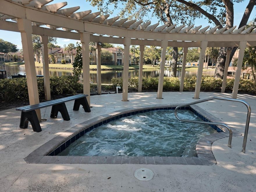 ATTENTION INVESTORS! This spacious 2-bedroom, 2-bath condo in a gated, resort-style community offers strong rental potential in a prime West Palm Beach location--just minutes to I-95, the Turnpike, shopping, dining, downtown, and the beach. Soaring ceilings and large windows fill the home with natural light, and you'll love the convenience of an in-unit washer and dryer. Community amenities include a sparkling pool, jacuzzi/spa, fitness center, and beautifully maintained grounds. Investor-friendly with a 6-month minimum lease and the ability to rent immediately after purchase. HOA covers roof, water, and lawn care. Pet-friendly community.