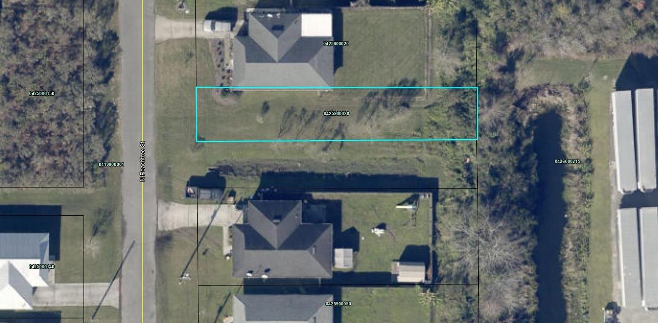Investor Opportunity - Package deal of 14 vacant land parcels located throughout North Florida, all held with Tax Deed Certificates. The majority of certificates are beyond the 3-year redemption period, with no known claims from prior owners to date. Properties are eligible for Quiet Title Action. Costs can be shared between buyer & seller to facilitate clean title transfer. Most parcels are zoned for residential use–buyers are encouraged to contact the respective City or County Building/Zoning Departments for details regarding permitted uses, development plans, and required permits. Individual Property IDs are listed in the descriptions. 4,255 SqFt Vacant Lot in Hastings. NO HOA. Close to many points of interest in the area. This lot is right next to 114 N Peachtree St., Hastings FL.