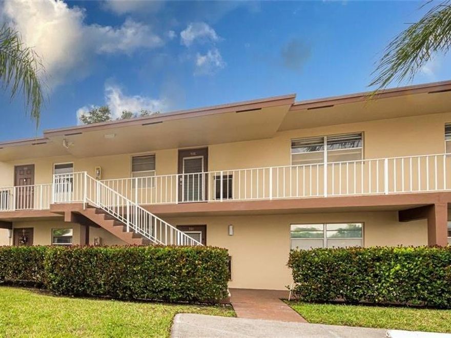 WOW - Best Value in the Community!!!!! This charming 2/2 apartment has breathtaking views of the meticulously maintained green landscape, spacious living space, walk-in closet with organized shelving. As you step into this bright and clean home, you are immediately greeted by natural light with large windows from the enclosed Florida room. Enjoy the community clubhouse with two pools, jacuzzi, library, billiards, exercise room and card room.  Conveniently located close to shopping centers, restaurants, malls, and more. Easy to show!!!