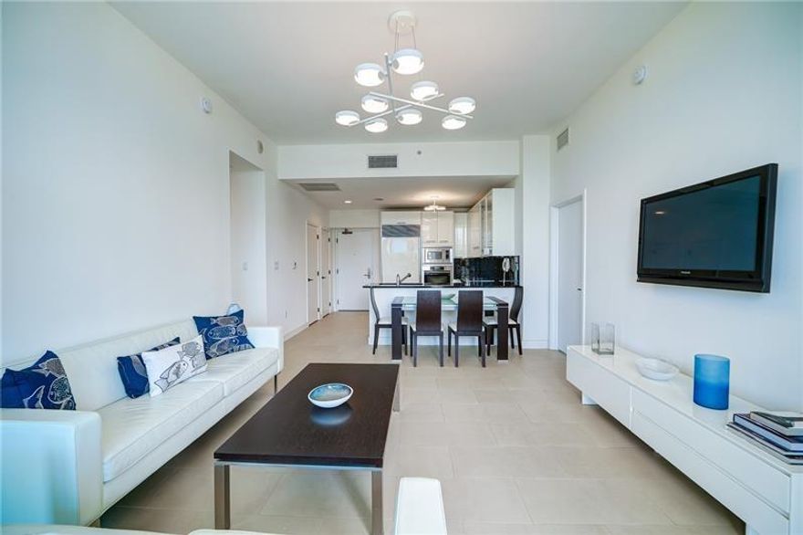 The Carillon has it all with an oasis of health and wellness, like no other in Miami Beach. The residence is tastefully furnished. Spacious 2 bedroom and 2 full bathrooms. Enjoy the exclusive amenities: Award winning Spa and Wellness Center. Maintenance includes $200 food/spa monthly credit. The Carillon offers 5-star amenities including direct beach access with beachside services, 4 swimming pools, 70,000-SF spa and fitness center, boutique, beauty salon, on-site restaurant, 24-hr security, concierge services, valet parking and much more.