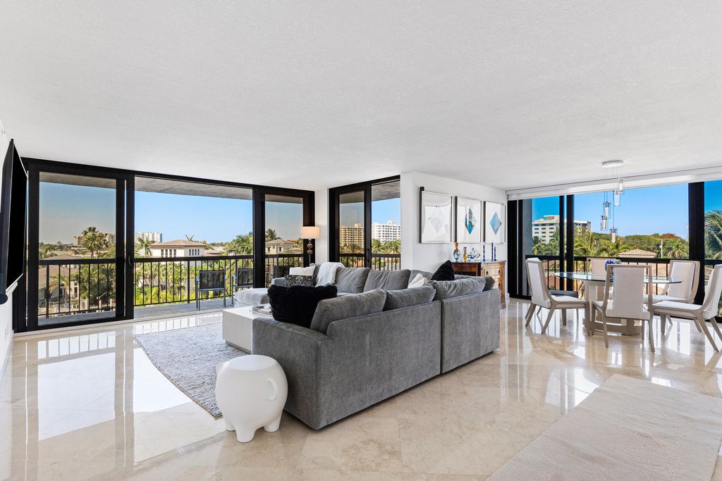 Photo of 4740 S Ocean Boulevard S #501, Highland Beach, FL 33487 (MLS # B26025340)