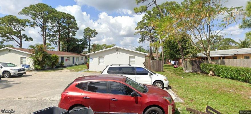 Great investment opportunity to own this Quadplex.  All units are 2 bed 1 bath and are each rented for $2200.00 per month.