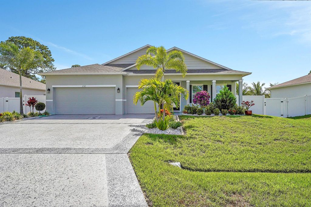 Photo of 2343 SW Madrid Road, Port Saint Lucie, FL 34953 (MLS # R10989891)