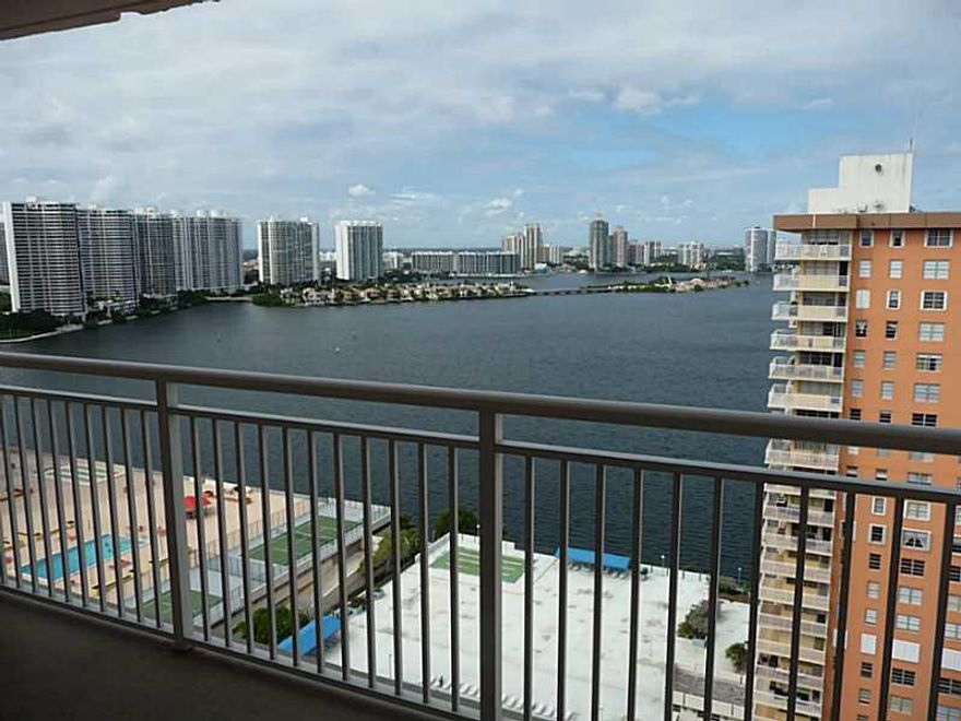 Amazing Penthouse apartment. Views! Views! Views! this penthouse apartment is on the 23rd floor with amazing views of the Adventura past the huge intracoastal view that is just amazing during the day & comes alive at night. You can even check the surf fro m your balcony before heading to the beach. This 2 bathroom convertible apartment is in turn key condition and is available furnished & ready for season. Closets abound all over this penthouse. Best building in Winston Towers!