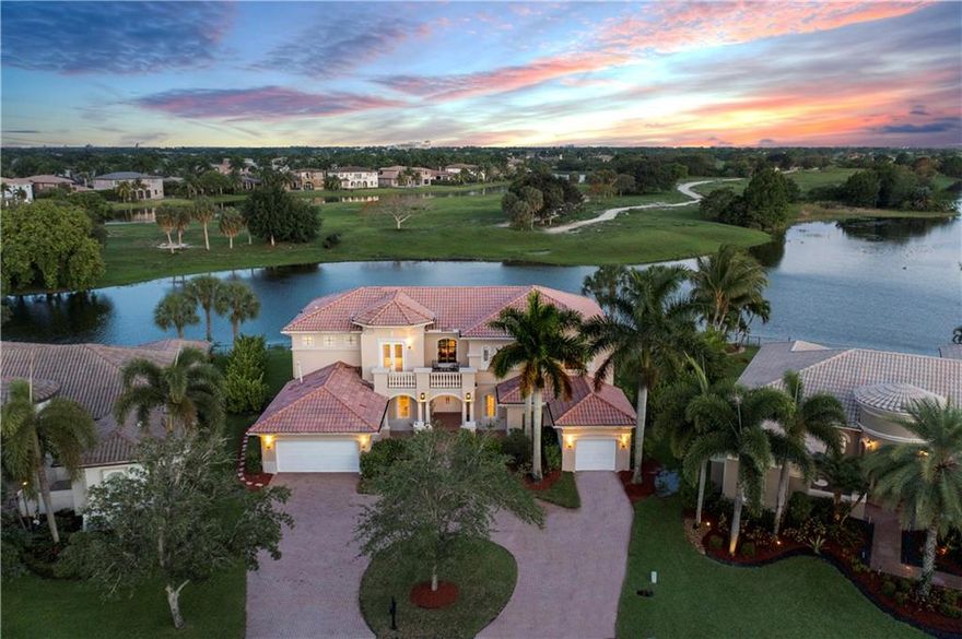LUXURY LIFE AT ITS FINEST! Ultra-Modern Upgrades In This 5 Bed+Office+Loft+5 Bath Home. Sitting On Nearly A 15,000 SqFt Lot w/180 Degree Waterfront Preserve View w/Outdoor Kitchen. Pool & Spa w/Covered Patio. Stunning 48in Porcelain Tile on 1st Floor, Stone Accent Walls Floor To Ceiling w/New Light Fixtures & Accent Lighting. Primary Bed Features Ultra Modern Bath w/Towel Warmer & Pristine Upgrades & Tiled Walls, Separate Tub & Shower w/Frameless Door. New Luxury Vinyl Floors & Wood Flooring Upstairs, Plantation Shutters & Custom LED High Hats Throughout. Downstairs Bathrooms Upgraded. Newer A/C w/NEST & SS Appliances & Gas Fireplace & 8 New Fans. Freshly Painted Interior & Exterior w/2 Sets of WD & SONOS Surround Sound Inside & Outside. New Landscaping, Circular Driveway, & Much More!