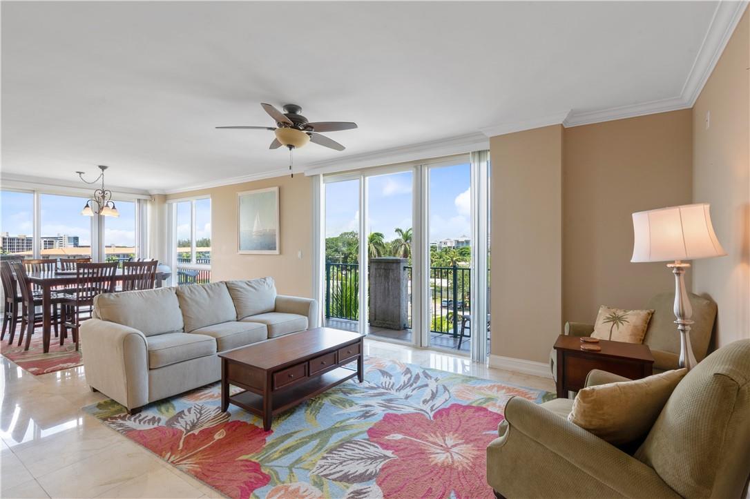 LOCATION LOCATION LOCATION!! 1 BLOCK TO THE BEACH!! LOCATED ON A1A!! The best Boutique luxury building in Deerfield Beach! Pet friendly w/only 15 units. Featuring a secured bldg w/2 assigned covered parking spots on the 1st level. This corner unit has a wraparound balcony, w/views of the intracoastal & ocean. A sprawling floor plan of 2,000 sq ft. Its many great attributes include: a split floor plan, polished marble throughout, a laundry room w/a full-size washer & dryer, a marvelous kitchen for the serious gourmet! KITCHEN W/GRANITE COUNTER TOPS, FULL BACK SPLASH, SS APPLIANCES, BUILT IN DOUBLE CONVECTION OVEN. THIS UNIT IS IN MINT CONDITION AND READY TO BE OCCUPIED! Impact windows & doors. A short walk to the beach & pier area. Directly on the strip with fine restaurants, bars & more!