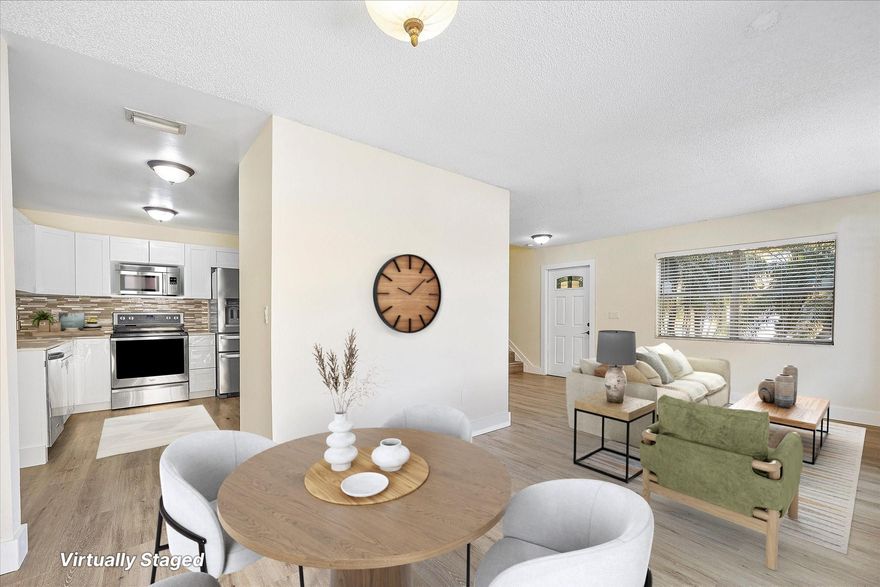 GET YOUR CLOSING COSTS PAID on this Newly renovated 2 Bedroom 1.5 Bathroom townhouse!  Enjoy a BRAND NEW kitchen with white cabinets, quartz counters and stainless steel appliances. The home also features a brand new AC unit, new hot water tank, newly installed Luxury Vinyl flooring on the 1st floor, tile on the stairs & upstairs, 1/2 bath downstairs and a spacious private patio. Be the 1st to enjoy this beautiful space. Call today about the closing costs assistance before this one is gone!