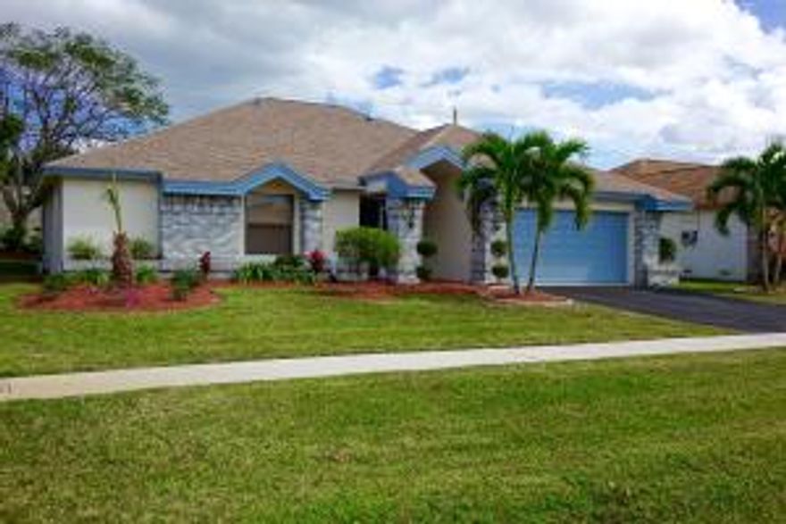 Spacious 4bed/2bath home. Freshly painted exterior, brand new carpet in bedrooms!  Ceilings upgraded to knockdown. Oversized patio with screen enclosure. Updated Master bathroom with cabana door leading out to patio.  Free standing 5 person Vita Spa tub included in sale!!! Hurricane Impact doors in the living and family room, hurricane impact window in kitchen. Most of the other windows have shutters.  Owner installed upgraded wiring for high quality wide band internet. HOA fee includes Uverse basic cable and HBO! Roof 2004, GAF 3D up to 40 year roof life.  RoofLife roof treatments have been completed 2x a year since 2005.  Home also has a service plan with Terminix for preventative treatment. Well taken care of home, rare find for the price for  a 4 bedroom home in A rated school district