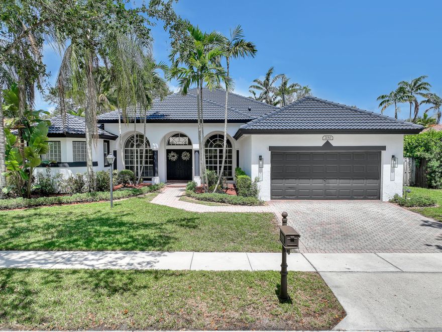 Welcome to this beautifully updated 5-bedroom, 3-bath Monterey model in sought-after Pembroke Falls. Recently renovated inside and out, this spacious home features a bright open layout with high ceilings, updated kitchen, recently renovated bathrooms, and modern finishes throughout. This ideal split floor plan offers privacy, while the large living and family rooms are perfect for entertaining. Step outside to your recently landscaped private backyard with a sparkling pool and open patio to peacefully enjoy the weather! This home is located in a gated community with resort-style amenities, A+ schools, and is close to shopping, dining, and major highways.