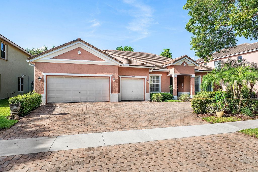 Photo of 9058 SEDGEWOOD Drive, Lake Worth, FL 33467 (MLS # B26054891)