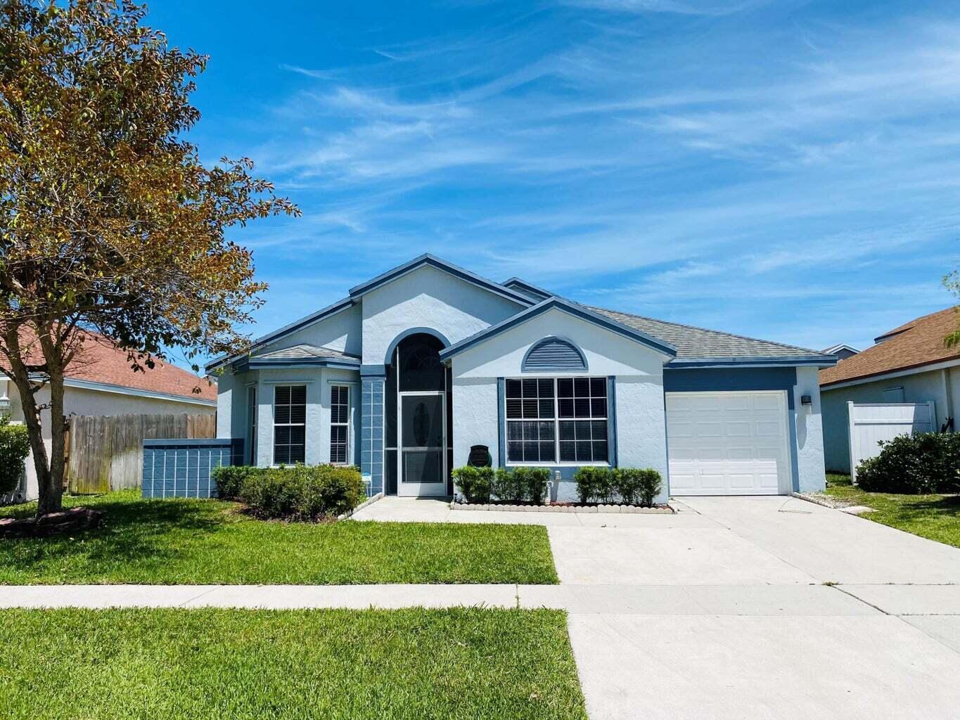 Beautifully updated home with 3 bed rooms and the dem with an open floor plan. Updated kitchen with quartz countertops, stainless steel appliances and new dishwasher. Wood plank porcelain flooring in living areas and tiled bedrooms. Updated bathrooms. Enclosed patio is air-conditioned and can be used as a playroom or office. The yard is fully fenced and there is a double driveway. There is a new AC Neighborhood boasts a large Olympic pool, kiddie pool, tennis courts, racquetball and basketball. Close to shopping. Great location in most desirable neighborhood !