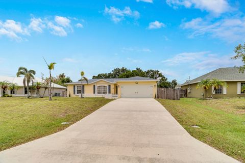 Tiny photo for 729 SW Saragossa Avenue, Port Saint Lucie, FL 34953 (MLS # B26037237)